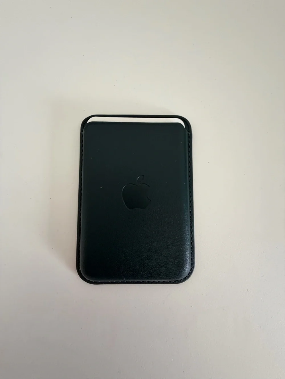 Apple Black Leather MagSafe Wallet - Black